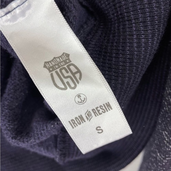 Iron And Resin Libertad Crew Sweater Blue - Picture 5 of 12